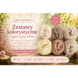 Wełna czesankowa STANDARD ZESTAW BOHO (6x25 g)